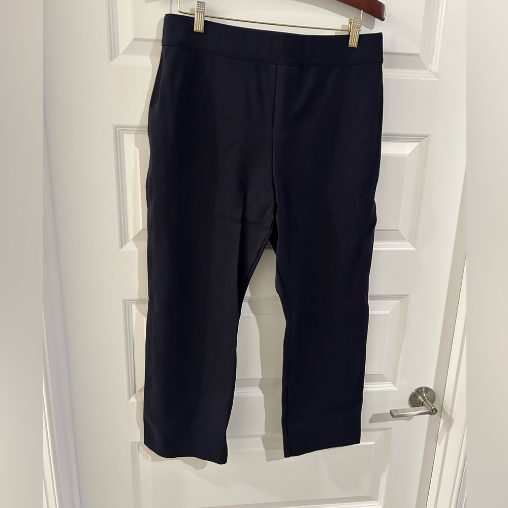 Spanx Straight Leg Pants Navy Blue Size XL
